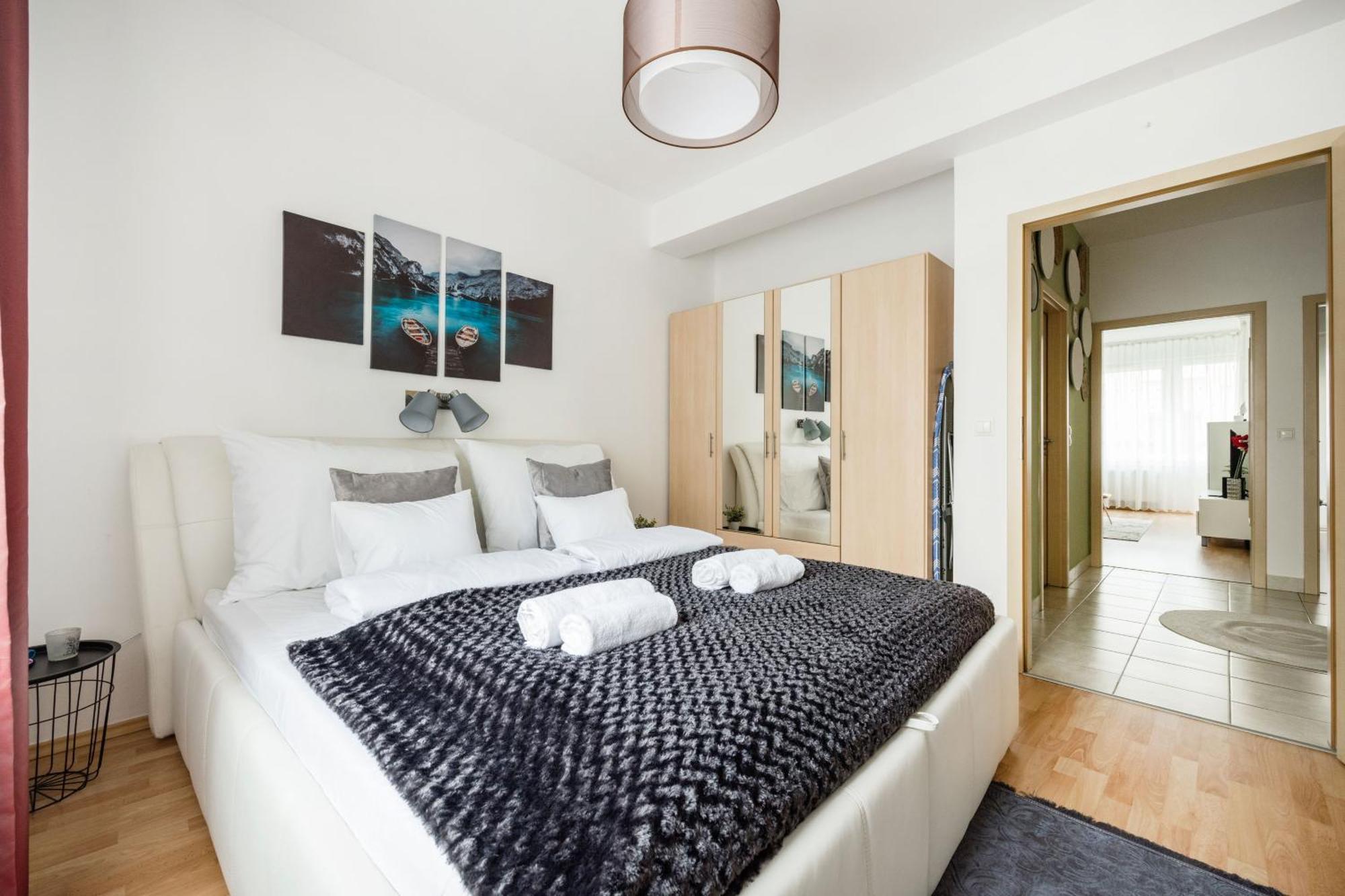 Modern Two-Bedroom Apartment With Free Parking Budapest Luaran gambar