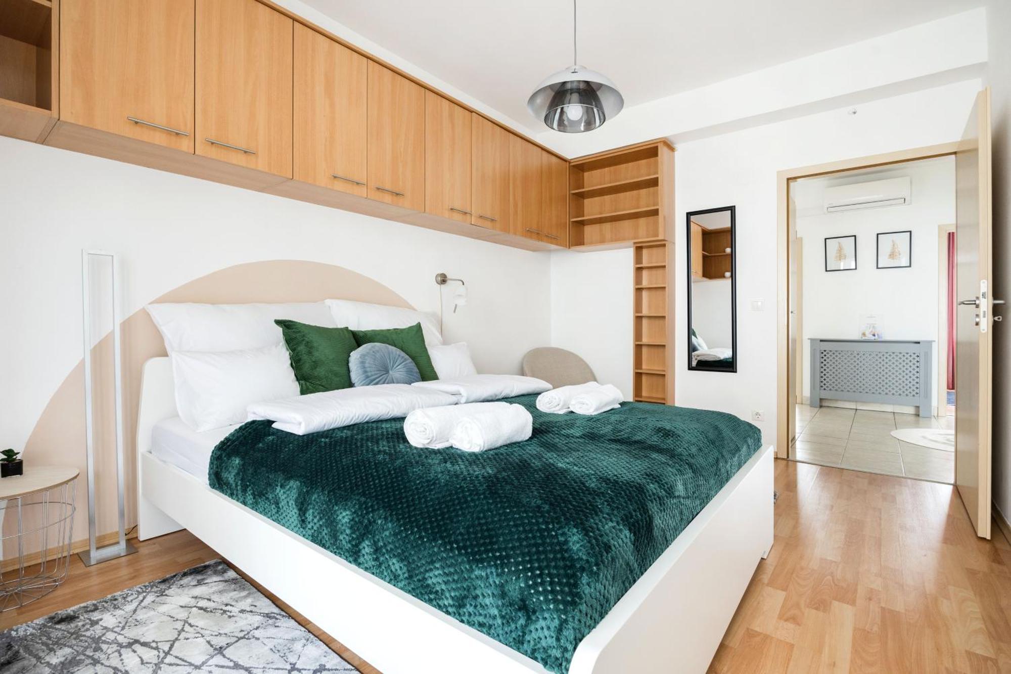 Modern Two-Bedroom Apartment With Free Parking Budapest Luaran gambar