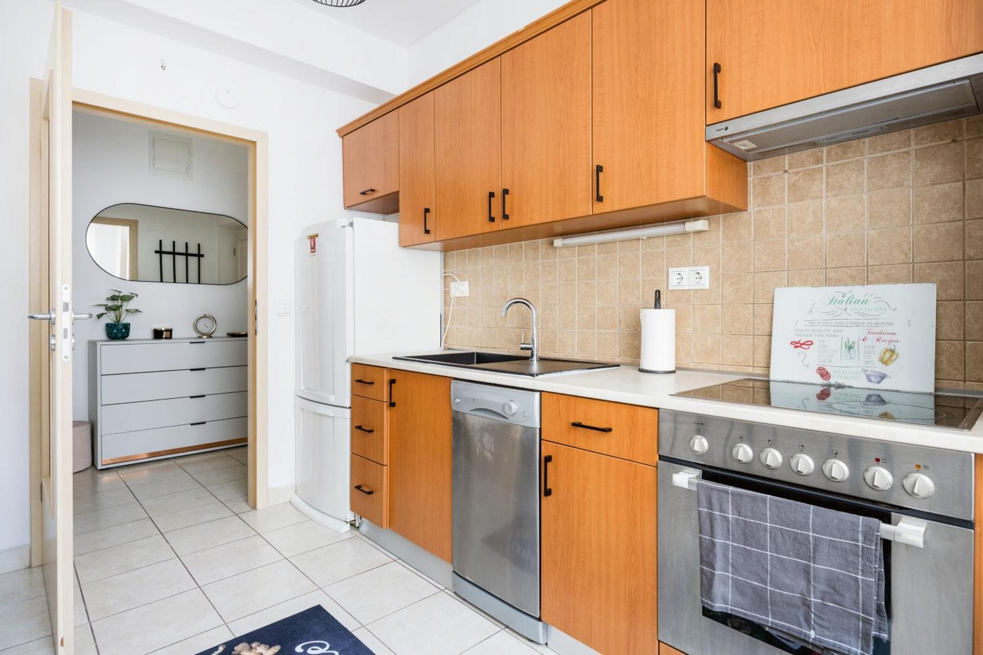 Modern Two-Bedroom Apartment With Free Parking Budapest Luaran gambar